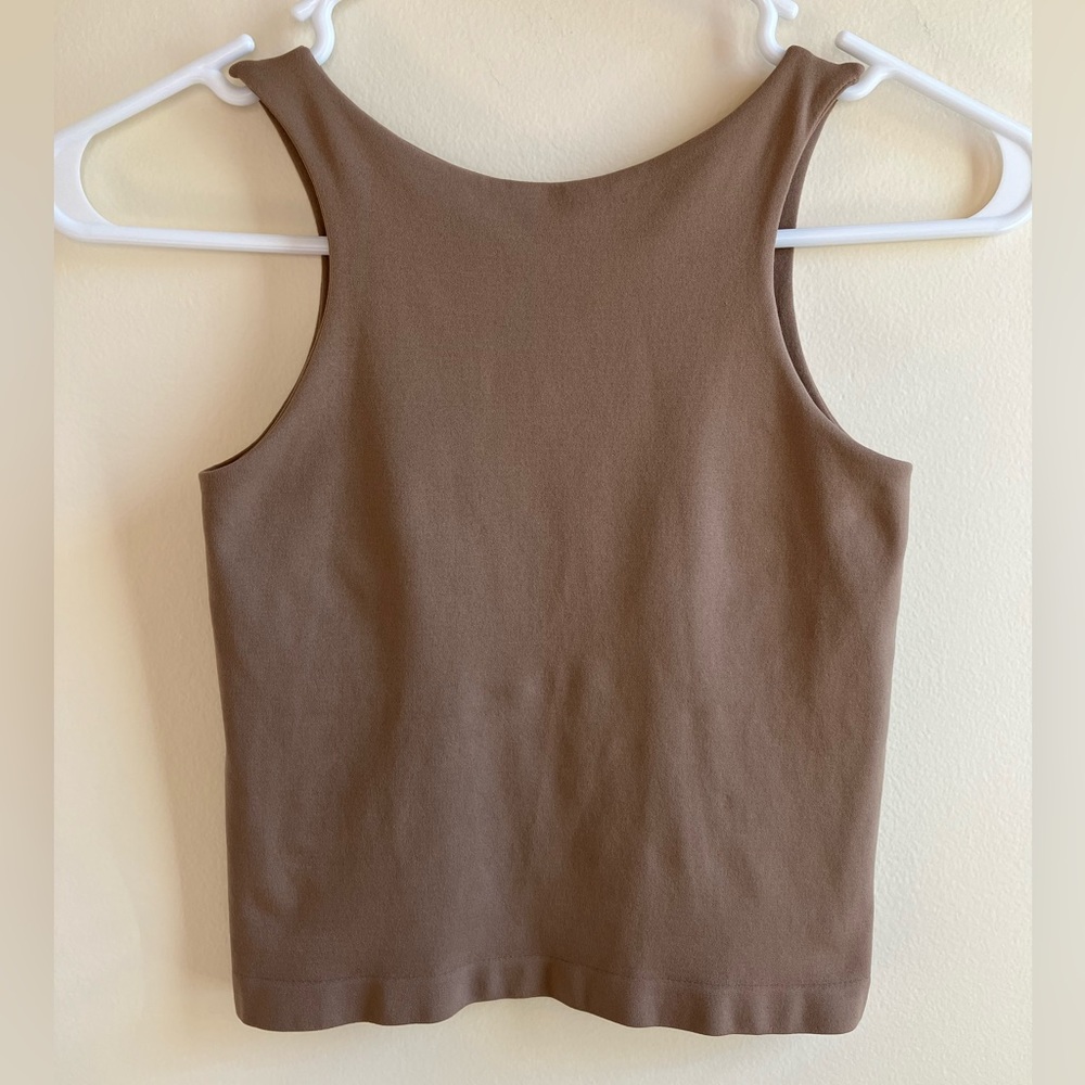 Free People Clean Lines Cropped Cami Tank Top XS/S
